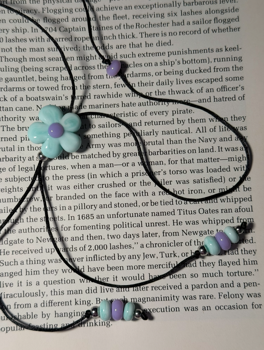Bolo •  Flower • Baby blue n Lilac