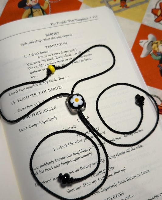 Bolo •  Flower • black n yellow