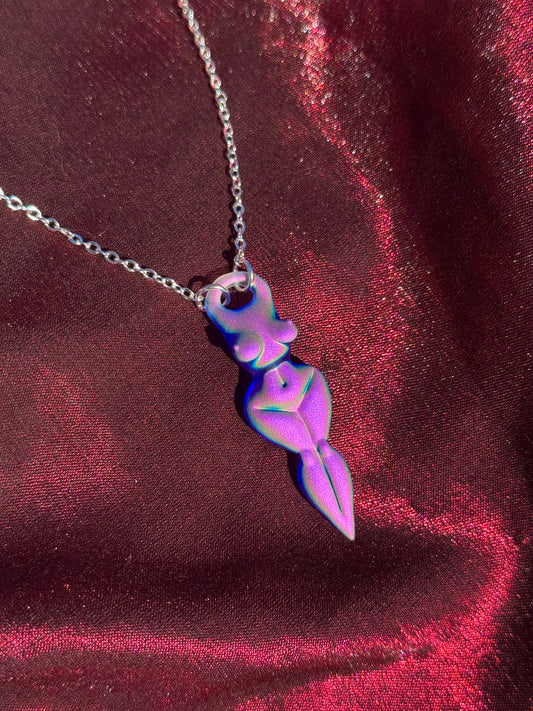 Dichro • pendant • holo bawdy