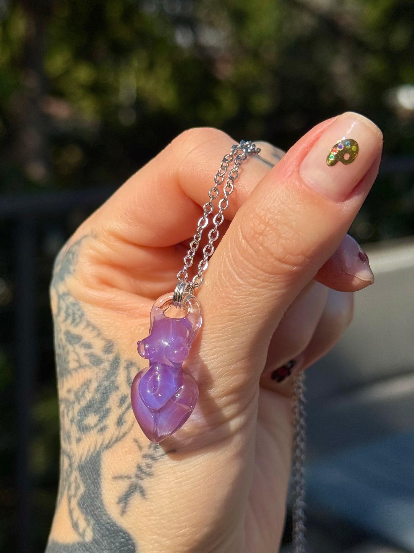 Opal Lavender • Pendant • Goddess