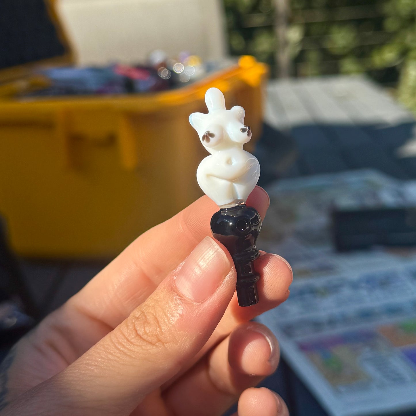 Liv x twistedboro • Joystick • Lotus White