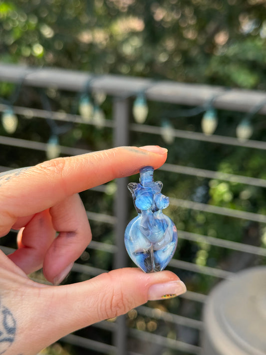 Light Reactive • pendant • marbled
