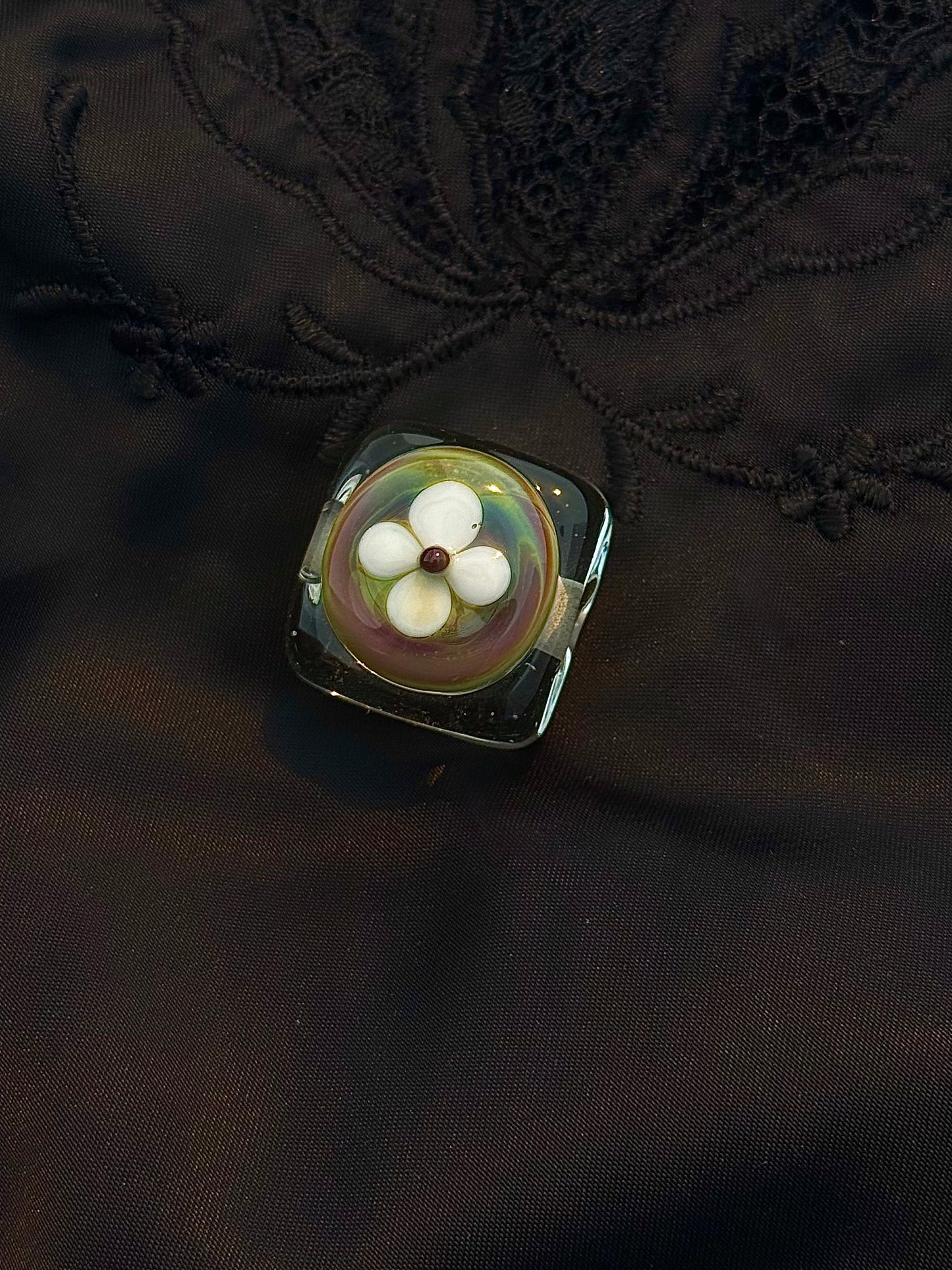 Shoe bead • Earthy Rainbow