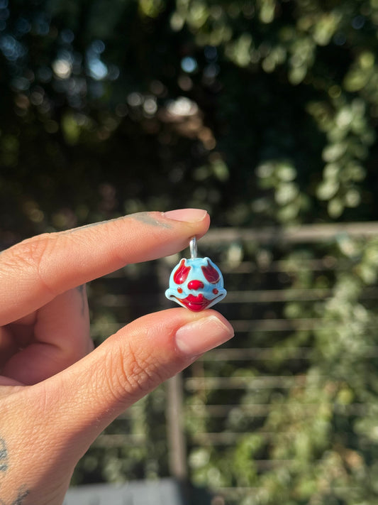 Payaso pendant • red n blue