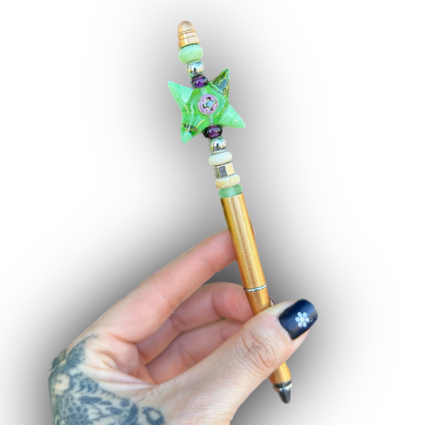 Pen • Mint/Purple/Ivory