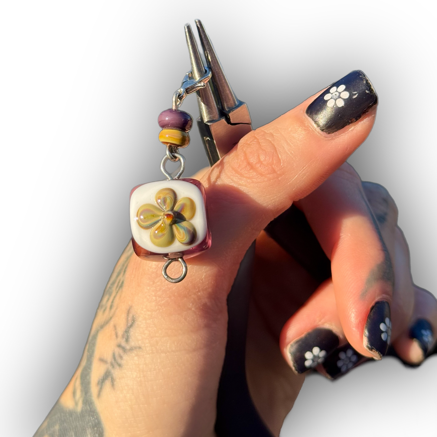 Beaded Charm • Elara