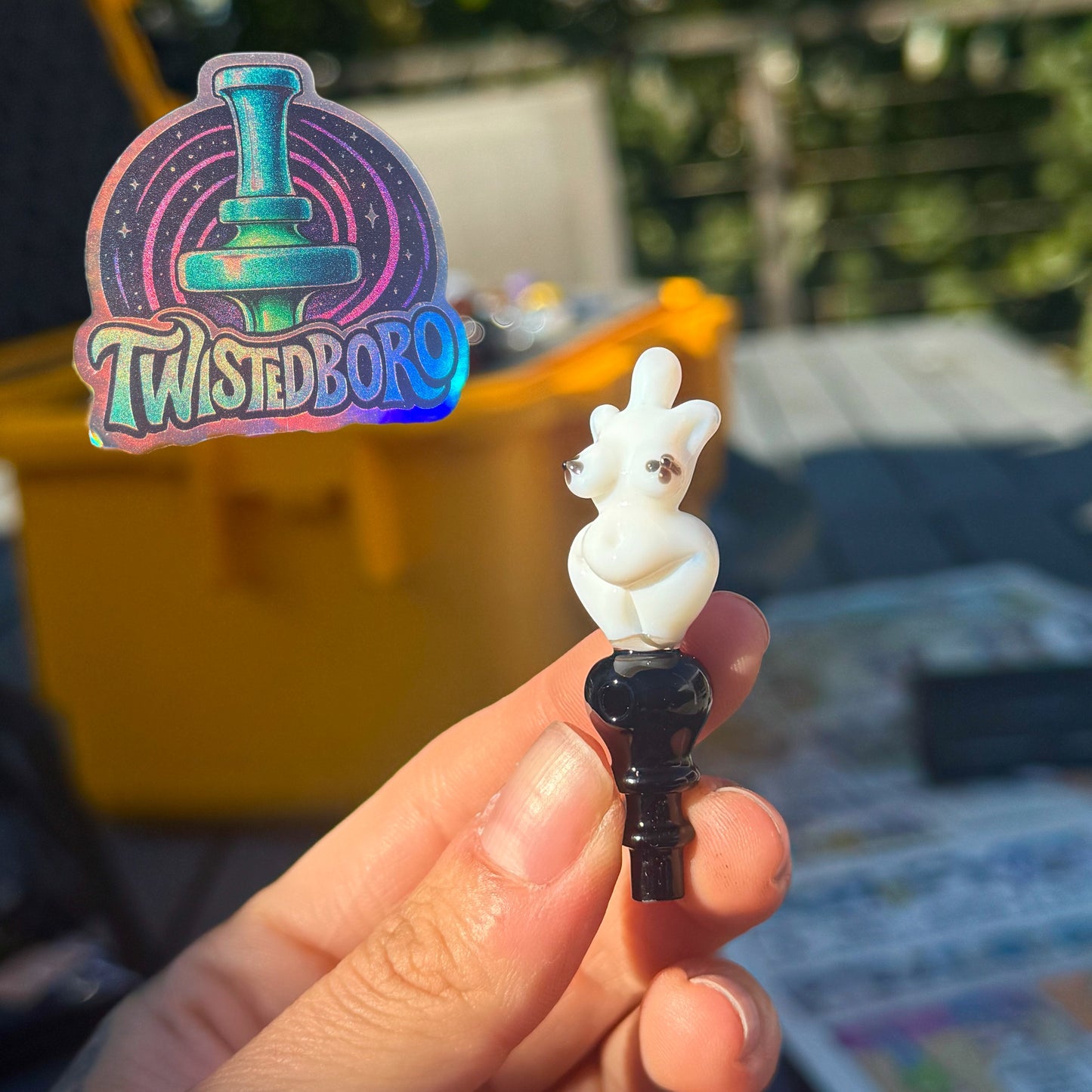 Liv x twistedboro • Joystick • Lotus White