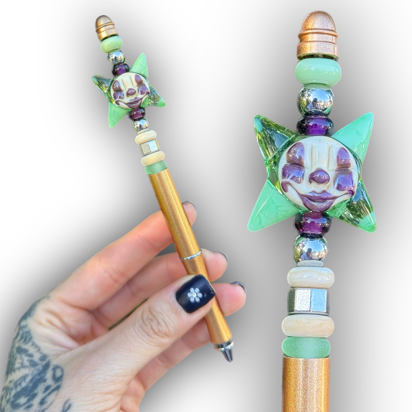 Pen • Mint/Purple/Ivory