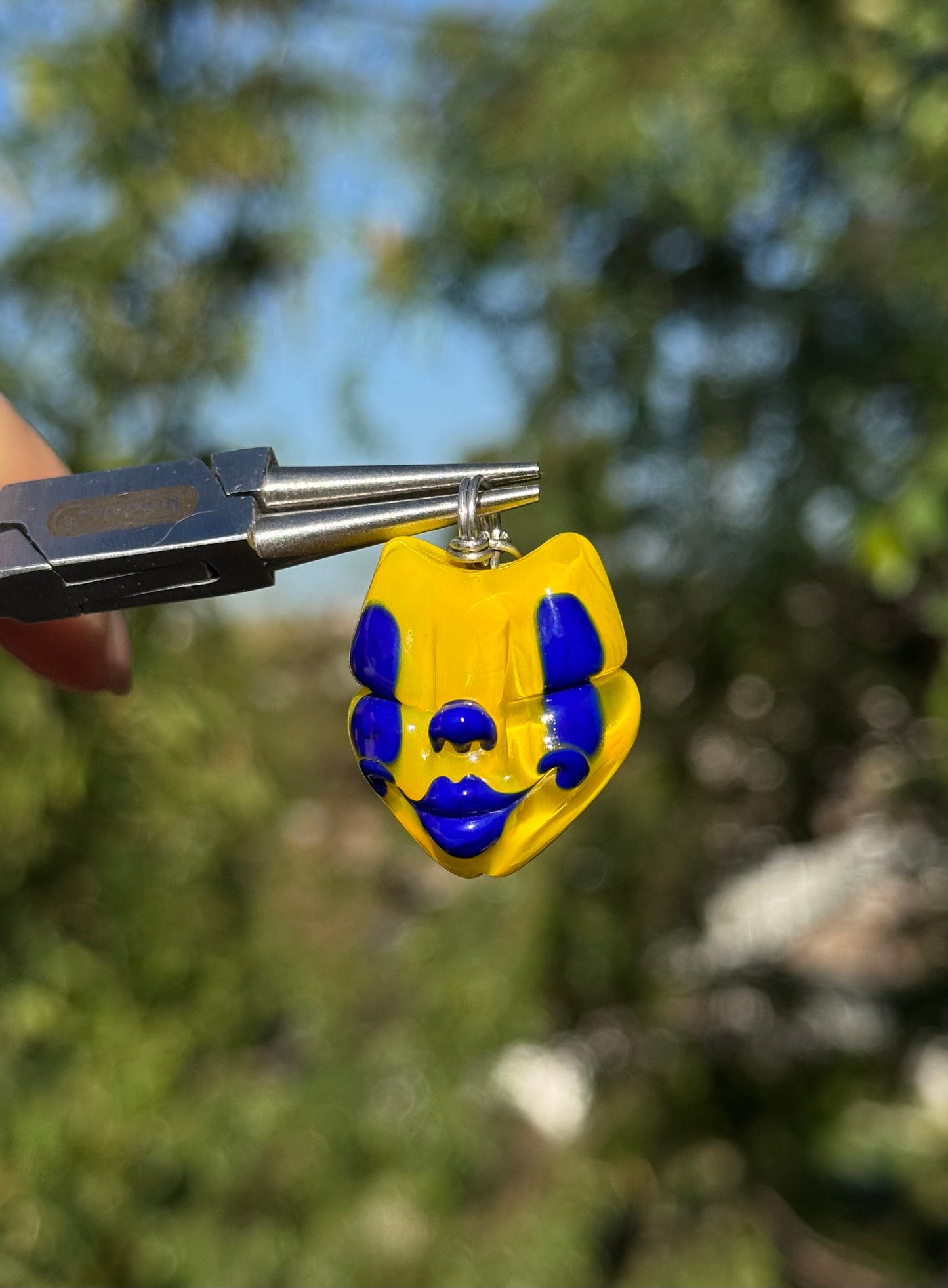 Payaso • Transparent yellow & Blu