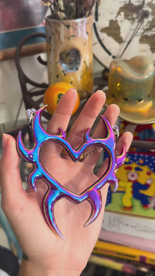 Purple Rainbow Sun Catcher